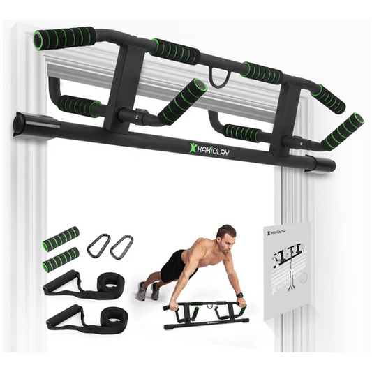 2025 Upgrade Multi-Grip Pull Up Bar with Smart Larger Hooks Technology