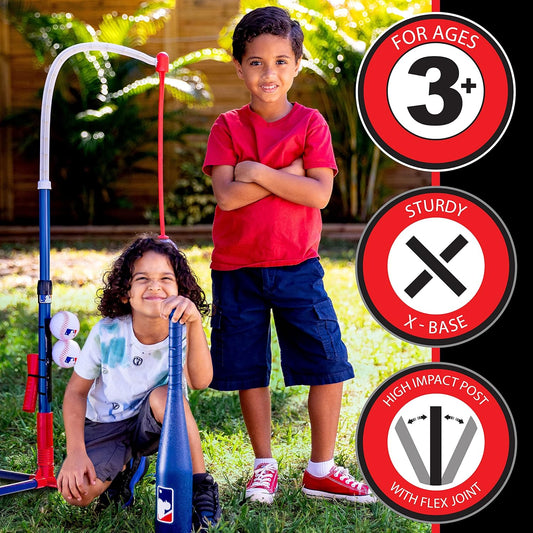 Franklin Sports Grow-with-Me Kids Baseball Batting Tee